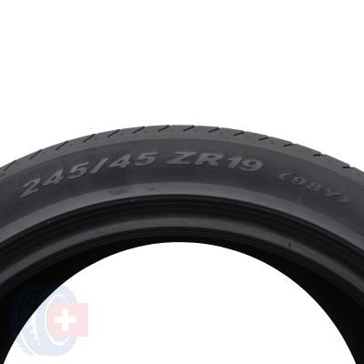 2. 1 x PIRELLI 245/45 ZR19 98Y MGT P Zero Lato 2022 6,8mm