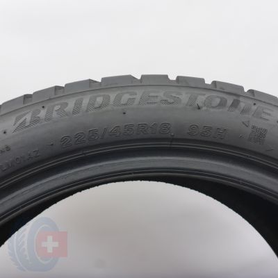 2. Opona 225/45 R18 1x BRIDGESTONE 95H Blizzak LM001 RFT BMW Zimowa 2019 6,5mm