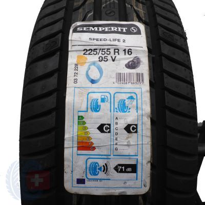 2. 4 x SEMPERIT 225/55 R16 95V Speed-Life 2 Lato 2019, 2020 Jak Nowe Nieużywane