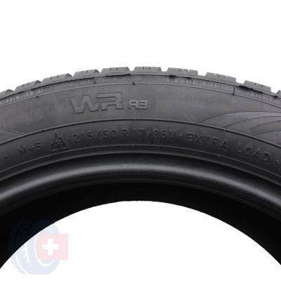 5. 2 x NOKIAN 215/50 R17 98V XL WR A3 Zima 2015 6,5-6,8mm