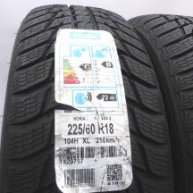 2. Opony 225/60 R18 2x NOKIAN 104H XL WR SUV 3 Zimowe 2016 Nieużywane