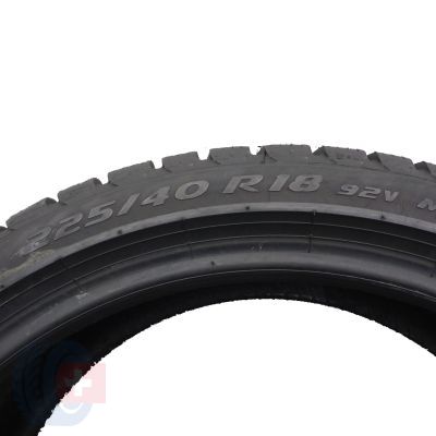 5. Opony 225/40 R18 2x PIRELLI 92V XL AO Sottozero 3 Winter Zimowe 2021 7mm