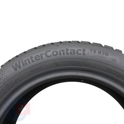 5. Opony 195/55 R16 2x CONTINENTAL 91H XL WinterContact TS 870 Zimowe 2023 Jak Nowe