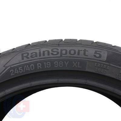 5. 2 x UNIROYAL 245/40 R19 98Y XL Rain Sport 5 Lato 2021 7-7,3mm Jak Nowe