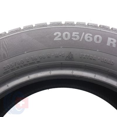 2. Opony 205/60 R16 2x CONTINENTAL 96H XL ContiWinterContact TS830P Zimowe 2023 6,5-6,8mm