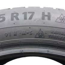 2. 1 x CONTINENTAL 205/55 R17 91H WinterContact TS 870P Zima 2022 Jak Nowa 7,5mm