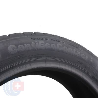 6. 2 x CONTINENTAL 185/55 R15 82H ContiEcoContact 5 Lato 2020 Jak Nowe 7,5mm