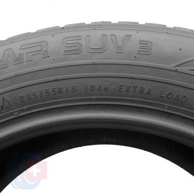 5. Opony 235/55R18 2x NOKIAN 104H XL WR SUV 3 Zimowe 2017 6,8-7,2mm