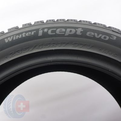 5. Opony 235/45 R17 2x HANKOOK 97V XL Winter I cept evo 3 Zimowe 2021 7,8-8mm 