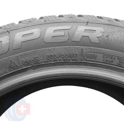 5. 4 x COOPER 205/55 R17 95V XL Discoverer Winter Zima 2022 Jak Nowe 7,8-8mm