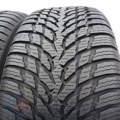 3. Opony 225/50 R18 4x NOKIAN 99H XL WR Snowproof Zimowe 2022 Jak Nowe 7,8-8,2mm