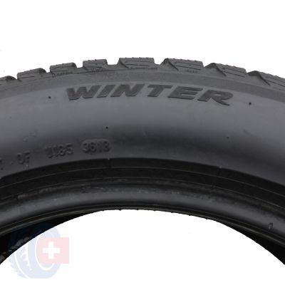 8. 4 x PIRELLI 245/50 R19 105V XL Sottozero 3 Winter Run Flat BMW Zima 2018 6,5mm