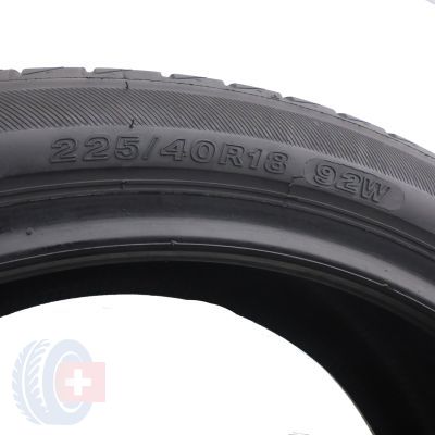 4. 1 x BRIDGESTONE 225/40 R18 92W XL Turanza T005 Lato 6mm