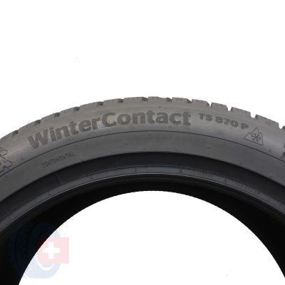 4. Opona 245/45 R18 1x CONTINENTAL 100V XL WinterContact TS 870 P Zimowe 2022 Jak Nowa 