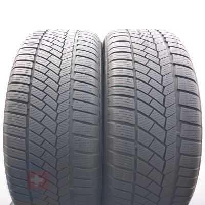 4. Opony 255/55 R18 4x CONTINENTAL 105V ContiWinterContact TS830P SUV NO Zimowe 2014, 2015, 2018 6-6,8mm