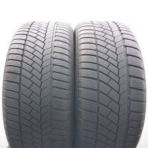 4. Opony 255/55 R18 4x CONTINENTAL 105V ContiWinterContact TS830P SUV NO Zimowe 2014, 2015, 2018 6-6,8mm