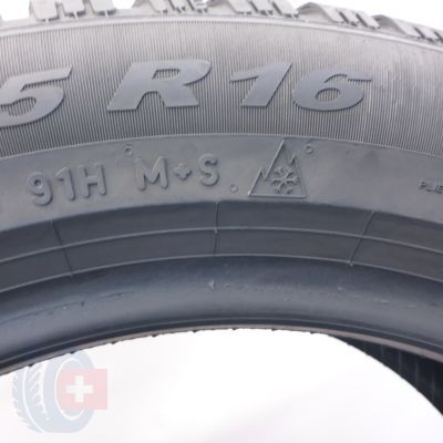 4. Opona 205/55 R16 1x PIRELLI 91H Winter 2 Cinturato Zimowa 2023 7,8mm Jak Nowa