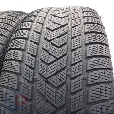 4. Opony 275/45 R21 2x PIRELLI 110V XL Scorpion Winter M01 Zimowe 2023 Jak Nowe 7-7,2mm