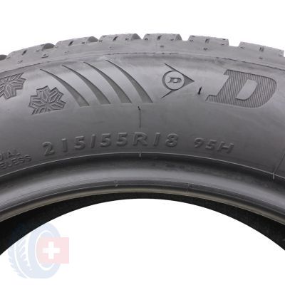 6. 2 x DUNLOP 215/55 R18 95H SP Winter Sport 4D M0Ext RunFlat Zima 2017/19 7-7,3mm