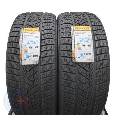 4. Opony 255/60 R18 4x PIRELLI 108H XL Scorpion Winter AO 2018 Jak Nowe Nieużywane