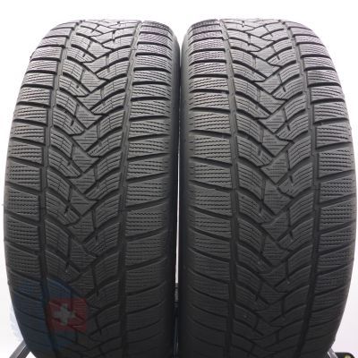 5. Opony 255/55 R19 4x DUNLOP 111V XL WinterSport 5 SUV Zimowe 2024 7-7,8mm