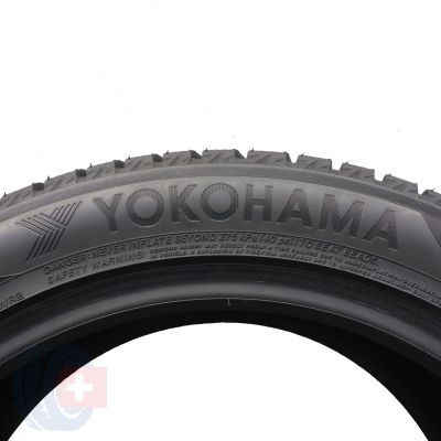 4. 1 x YOKOHAMA 245/45 R18 100V XL BluEarth Winter V906 Zima 2023 Jak Nowa 7,5mm 