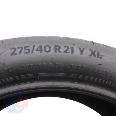 4. 2 x CONTINENTAL 275/40 R21 107Y XL PremiumContact 6 BMW SSR RunFlat Lato 2022 6,8mm