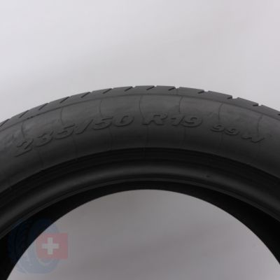 4. Opony 235/50 R19 2x PIRELLI 99W MO PZero Letnie 2021 Jak Nowe 8mm