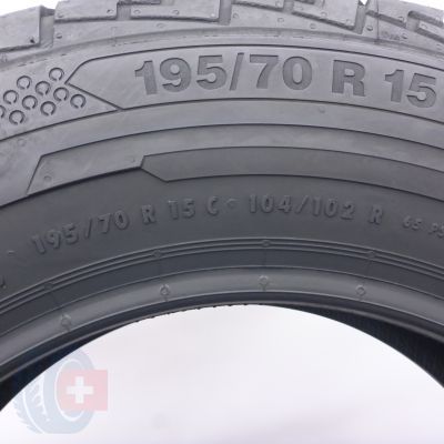 5. Opona 195/70 R15C 1x CONTINENTAL 104/102R ContiVanContact 100 Letnia 2019
