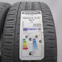 3. Opony 225/40 R18 2x CONTINENTAL 92Y XL EcoContact 6 BMW Letnie 2022
