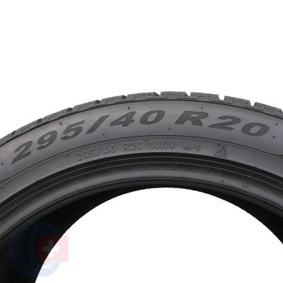 6. 4 x PIRELLI 295/40 R20 106V N0 Scorpion Winter Zima 2020 7,2-7,5mm