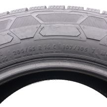 4. 2 x CONTINENTAL 205/65 R16C 107/105T VanContact Winter Zima 2021 6,8-7,8mm