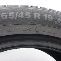 2. Opony 255/45 R19 2x CONTINENTAL 100V NO ContiWinterContact Ts830P Zimowe 2023 6,2-6,7mm
