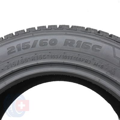 8. 4 x PIRELLI 215/60 R16C Carrier Winter Zima 2017/2019 