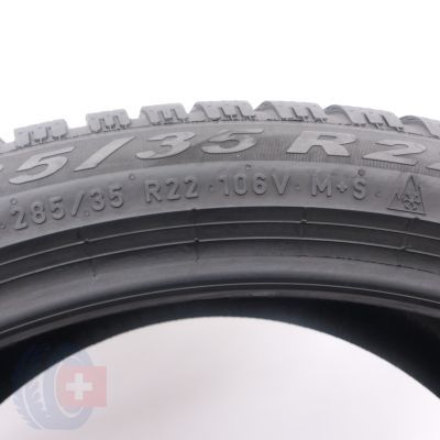 4. Opona 285/35 R22 1x PIRELLI 106V XL Winter 2 Scorpion PNCS Zimowa 2022 7,6mm