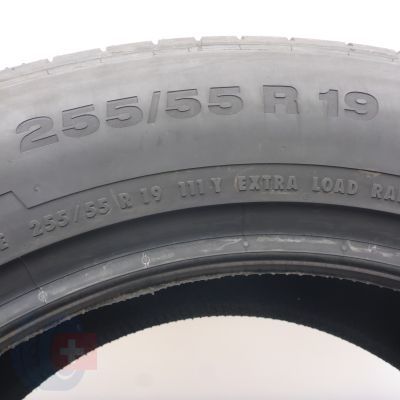 6. Opony 255/55 R19 4x CONTINENTAL 111Y ContiSportContact 5 SUV Letnie 2022/23 Nieużywane
