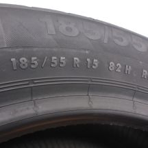 4. 2 x CONTINENTAL 185/55 R15 82H ContiEcoContact 5 Lato 2020 Jak Nowe 7,5mm