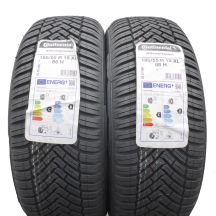 Opony 185/55 R15 2x CONTINENTAL 86H XL AllSeasonContact Wielosezonowe 2021 Jak Nowe