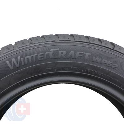 4. 2 x KUMHO 175/65 R15 84T WinterCraft WP52 Zima 2022 Jak Nowe 7,3mm