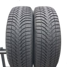 4. 4 x MICHELIN 215/60 R17 96H Alpin A4 M0 Zima 2015 7,8mm