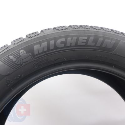 6. Opony 215/55 R17 2x MICHELIN 94H Alpin6 Zimowe 2022 Jak Nowe 7,5mm