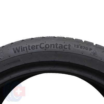 7. 2 x CONTINENTAL 245/40 R18 97V XL WinterContact TS870P Zima 2021 Jak Nowe 7-7,2mm 