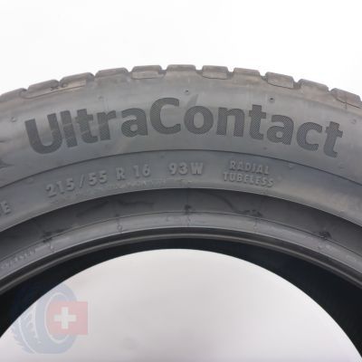 6. Opony 215/55 R16 4x CONTINENTAL 93W UltraContact Letnie 2023/24 