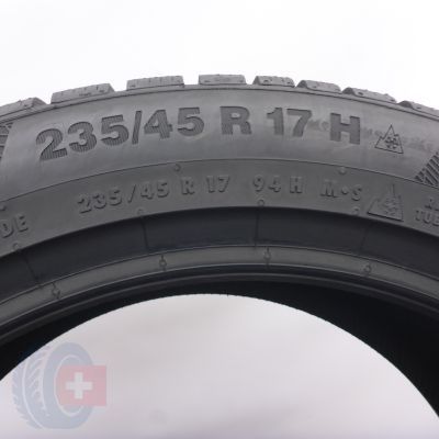 4. Opona 235/45 R17 1x CONTINENTAL 94H WinterContact TS 850 P SEAL Zimowa 2021 Nieużywana  