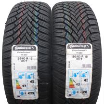 2 x CONTINENTAL 195/60 R15 88T WinterContact TS860 Zima 2020 Jak Nowe Nieużywane