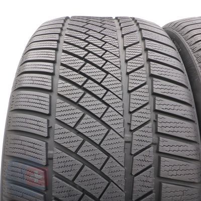 3. Opony 295/40 R20 2x CONTINENTAL 110W XL ContiWinterContact TS830P SUV Zimowe 2022 Jak Nowe 8mm