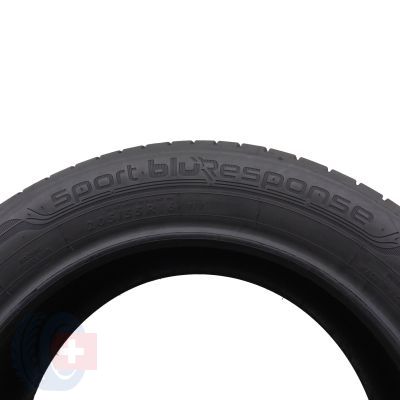 3. 1 x Dunlop 205/55 R16 91V Sport bluResponse Lato 7,2mm 2021 Jak Nowa