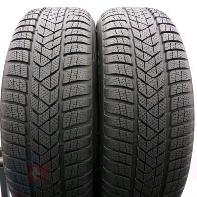 4. Opony 225/60 R18 4x PIRELLI 104H XL Winter Sottozero 3 BMW Zimowe 2023 8mm Jak Nowe