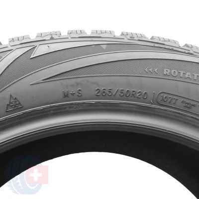 5. 4 x COOPER 265/50 R20 107T Weather-Master WSC Zima 2018 8-8,5mm