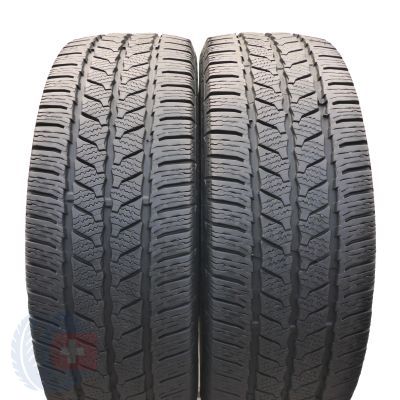 3. 4 x CONTINENTAL 215/65 R16C 106/104T VanContact Winter 2018 Zima 7,8-8,2mm Jak Nowe